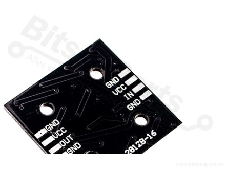 LED Board 4x4 WS2812B 5050 RGB LED with drivers (16bits)